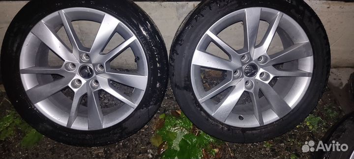 Колесные диски r17 Шкода Октавия а7 оригинал