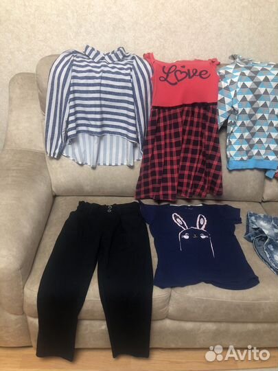 Пакет одежды для девочки 9-10 лет