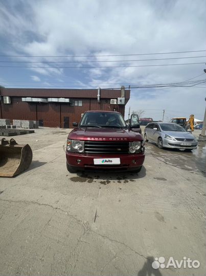Land Rover Range Rover 4.4 AT, 2005, битый, 203 000 км