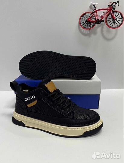 Зимние мужские кроссовки ecco (41-45)