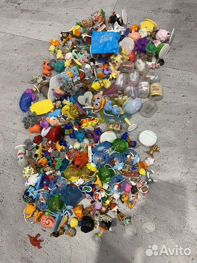 Игрушки из киндеров и не только, повторки