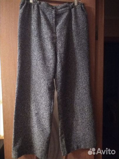 Жакет с широкими брюками(на осень-зиму) 54 размер