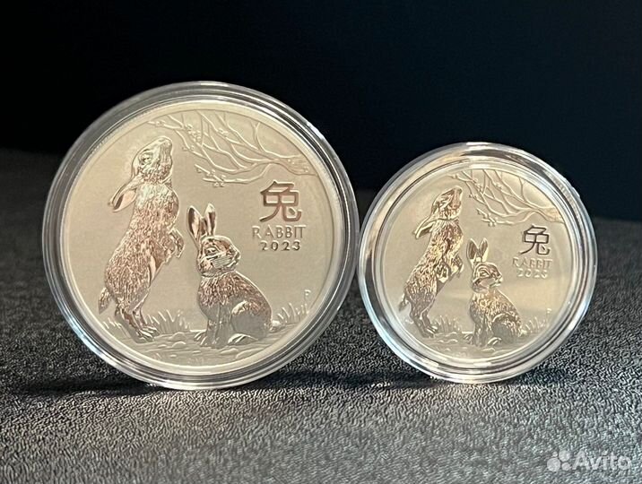 Серебряная монета 