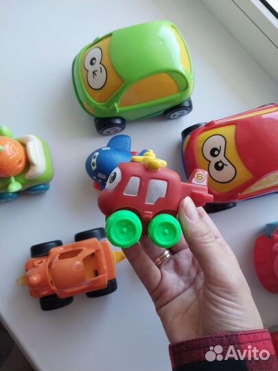 Машинки для малыша пакетом