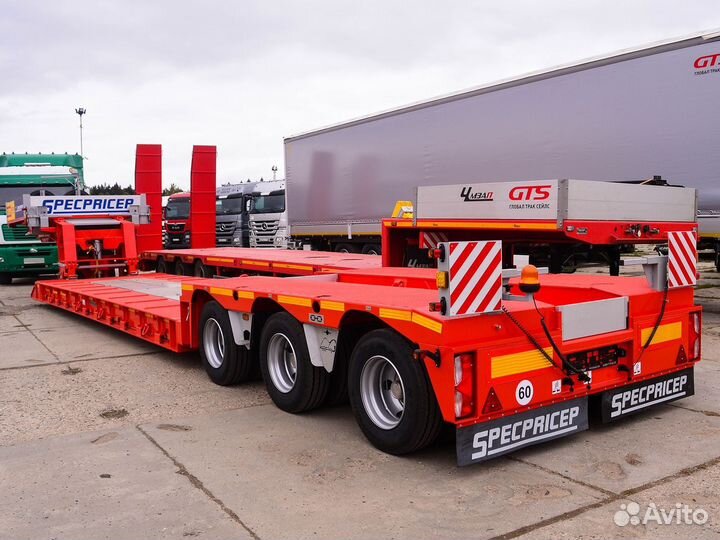 Полуприцеп трал (тяжеловоз) СпецПрицеп 9942D3, 2024
