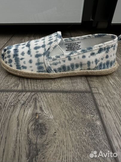 Эспадрильи на девочку