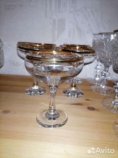 Бокалы креманки шампанское 5