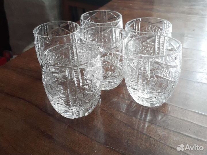 Стопки хрустальные СССР