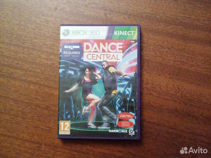 Диск с игрой dance center для xbox 360