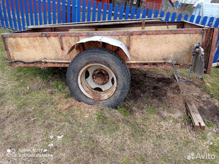 Телега одноосная