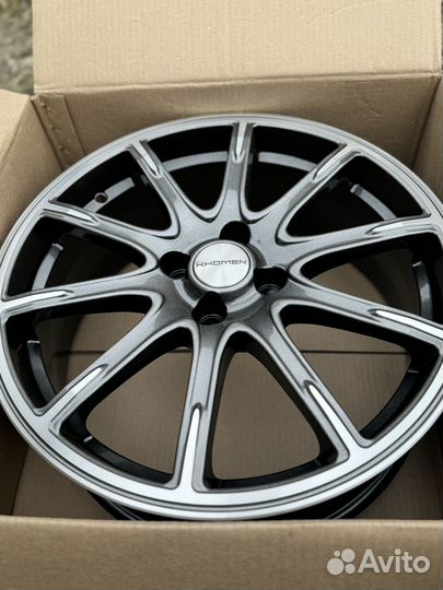 Новые диски Khomen Wheels 4x98 R17 на ваз