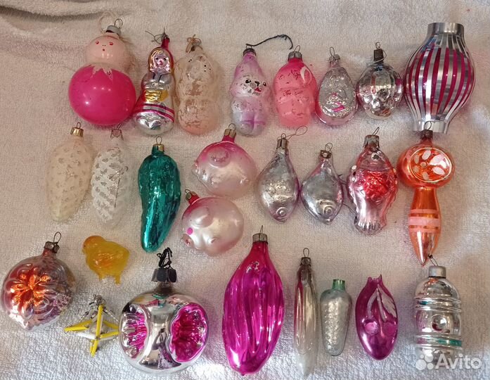 Елочные игрушки СССР в реставрацию(4)