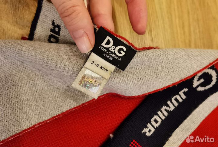 Комплект шапка и шарф Dolce&Gabanna