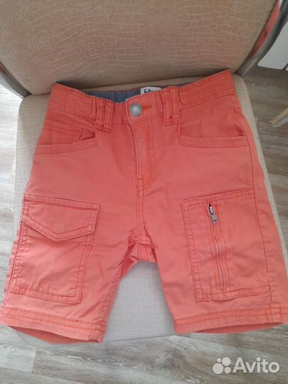 Рубашка, шорты, лонгслив р.110