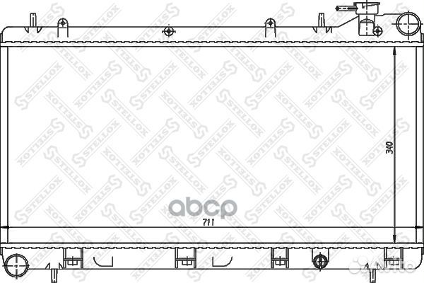 Радиатор системы охлаждения 10-26263-SX Stellox