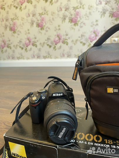 Зеркальный фотоаппарат nikon d3000
