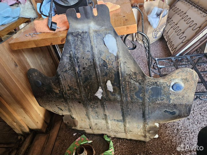 Защита двигателя impreza gh