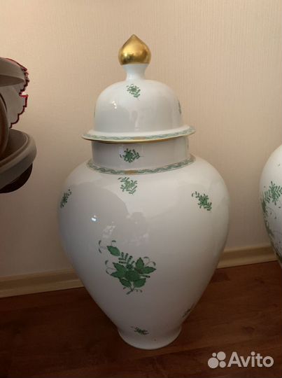 Ваза ручной работы фабрики херенд/Herend