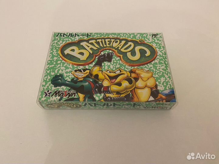 Картридж Battletoads famicom