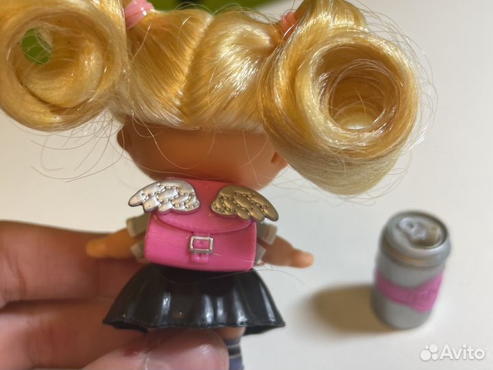 Кукла лол с волосами