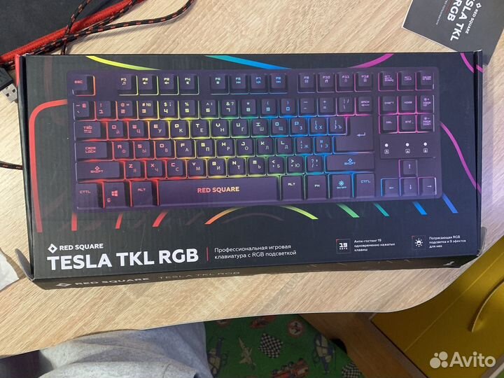 Игровая клавиатура red square