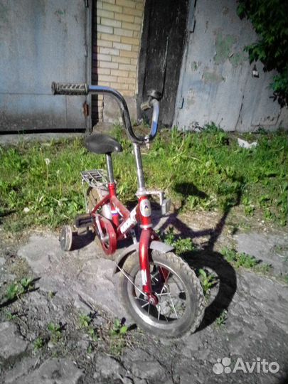 Детский велосипед Аврора 12 для ребенка от 2-5 лет