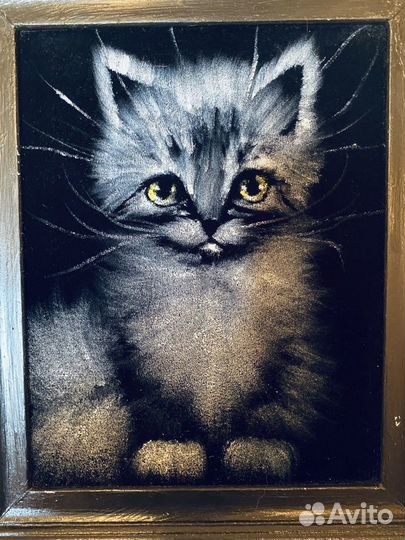 Картина бархат масло