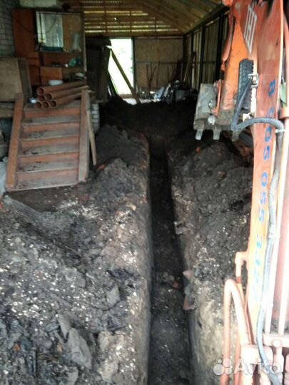 Копка мини-экскаватором