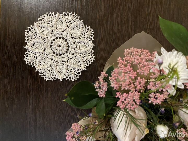 Вязанные салфетки