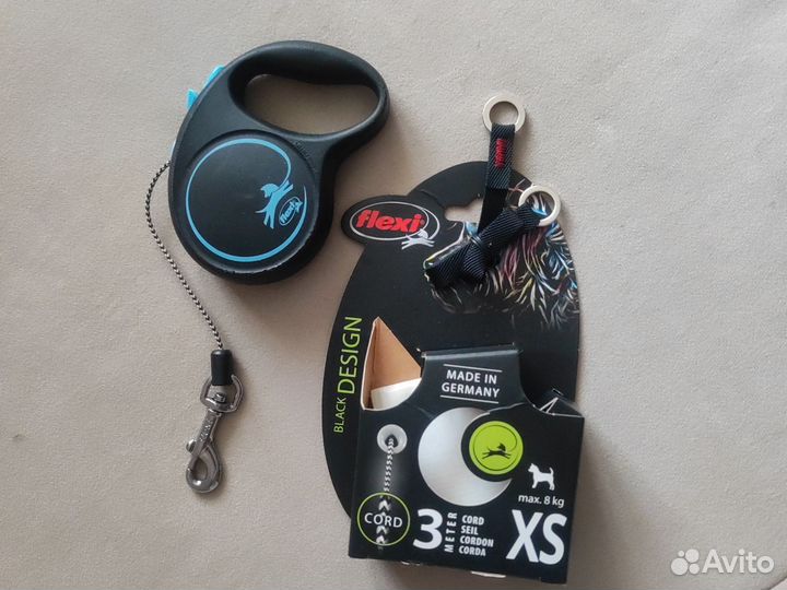Поводок рулетка для собак flexi xs
