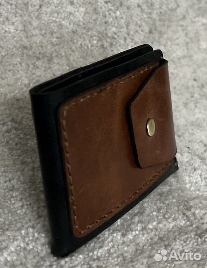 Портмоне ручной работы из натуральной кожи