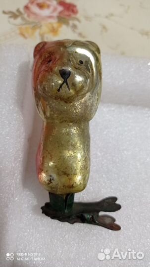 Елочные игрушки СССР в реставрацию