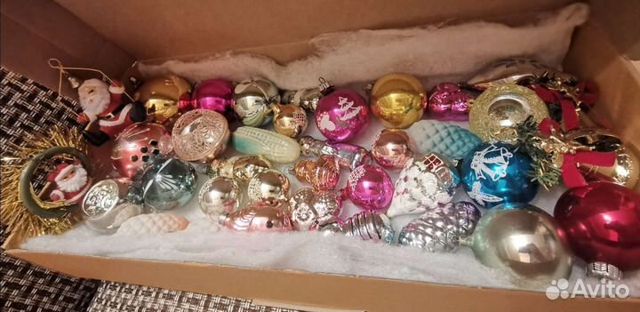 Ёлочные игрушки СССР