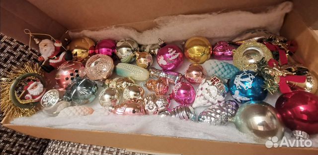 Ёлочные игрушки СССР