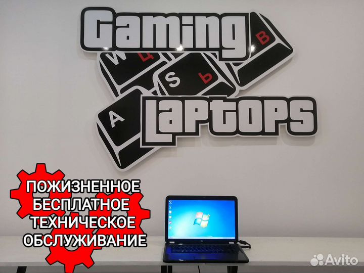 Офисный ноутбук HP 15,6 i3