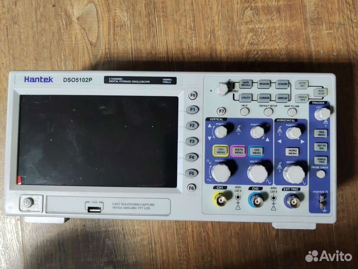 Настольный осциллограф DSO-5102P