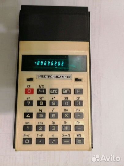 Калькулятор электроника мк 66