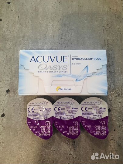 Линзы контактные