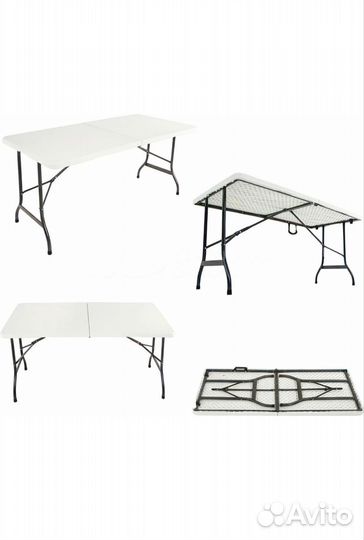 Стол складной усиления 152см