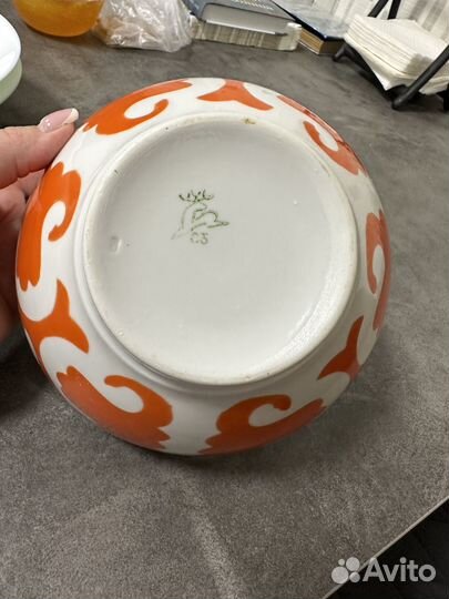 Тарелка суповка или салатник СССР