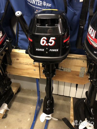 Лодочный мотор Hangkai F 6,5 л. с 4х тактный