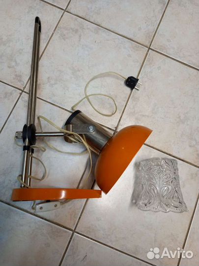 Лампа настольная. Винтаж СССР