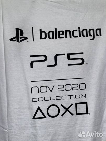 Balenciaga футболка PlayStation 5