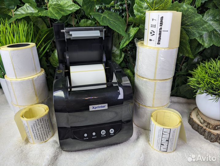 Печать термоэтикеток для маркетплейсов