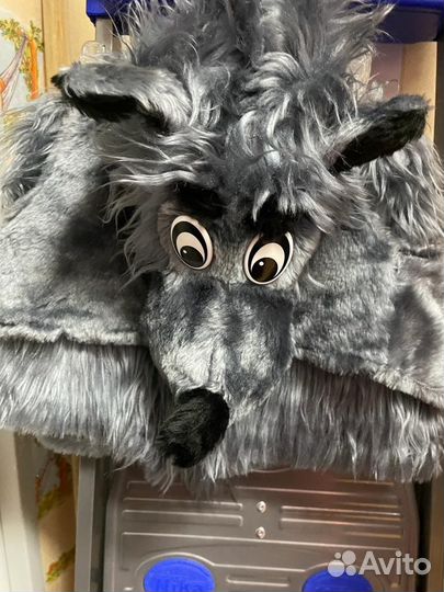 Карнавальный костюм волка, деда мороза и зайца