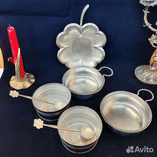 Набор мельхиор Кольчугино СССР