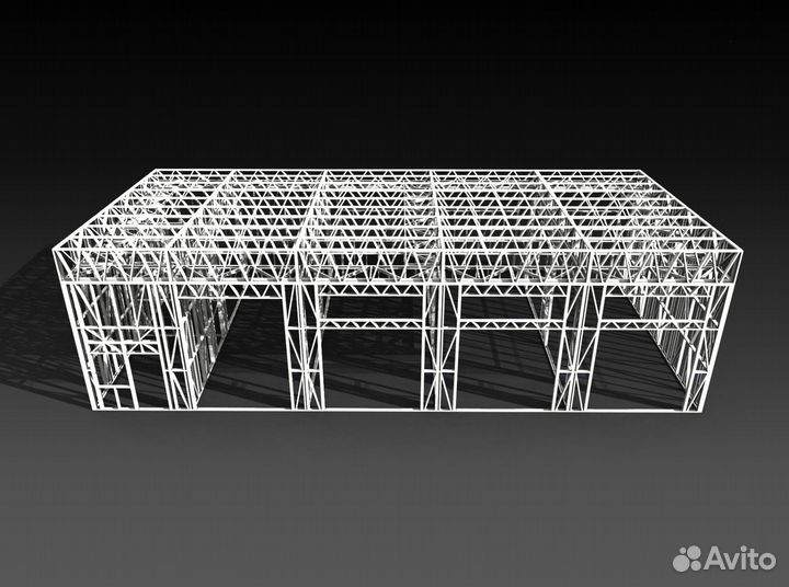 Лстк каркас сто на 4 поста (напрямую с завода)