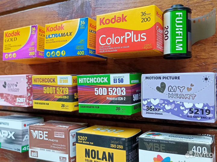 Фотопленка kodak vision Hitchсock,цветная свежая