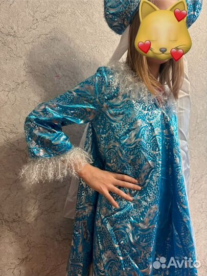 Костюм снегурочки детский