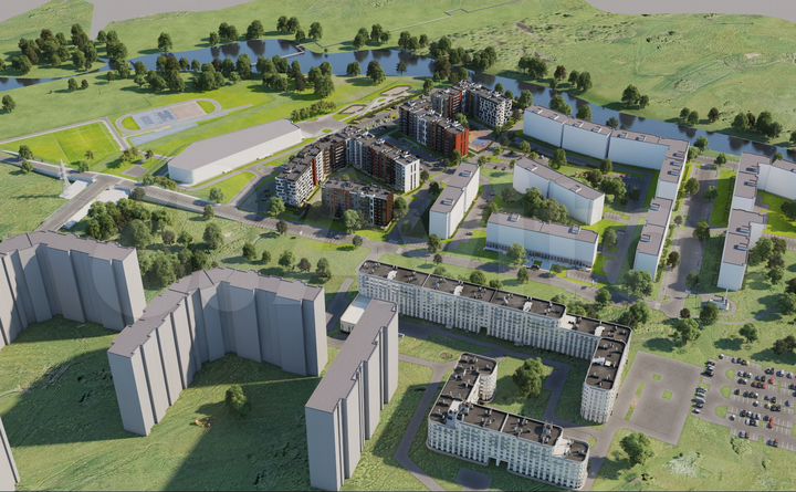 2-к. квартира, 50,7 м², 1/8 эт.